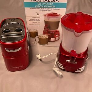 Nostalgia Red Hot Chocolate Maker